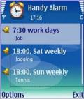 Handy Alarm mobile app for free download